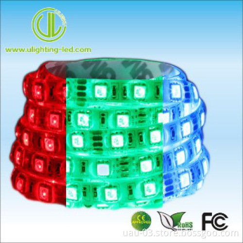 5050 60LED/M RGB led strip light with controller